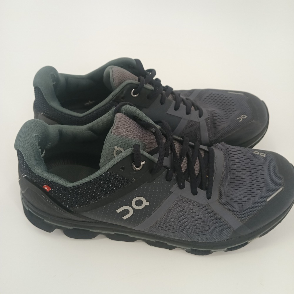 On Running Cloudace Grey Black Women's Size 9.5 Stability Running Shoes